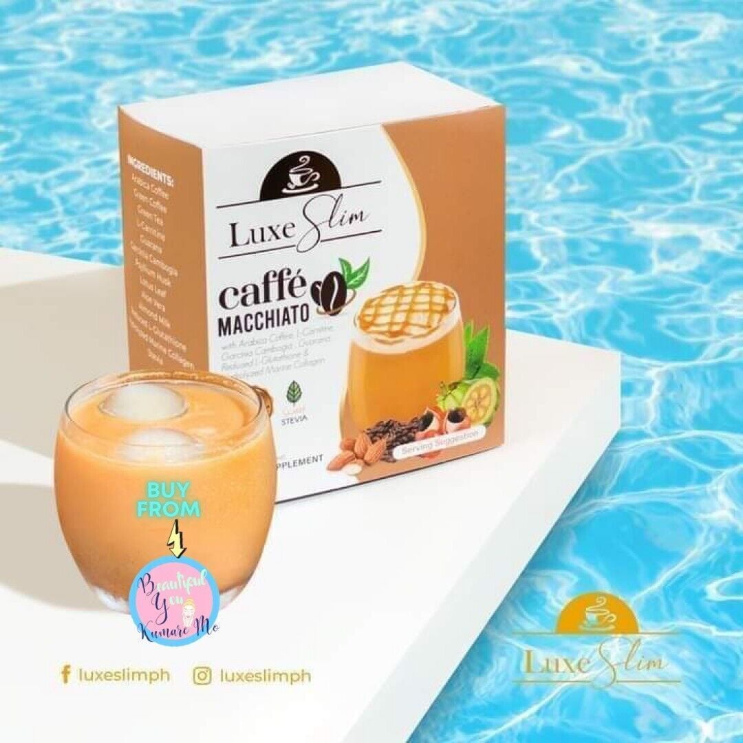 Luxe Slim Caffee with Collagen & L-Glutathione, 10 Egypt