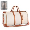 Luxe Travel Bag with Wheels, Foldable Convertible Garment Bag Carry On ...