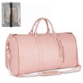 Luxe Travel Bag with Wheels, Foldable Convertible Garment Bag Carry On ...