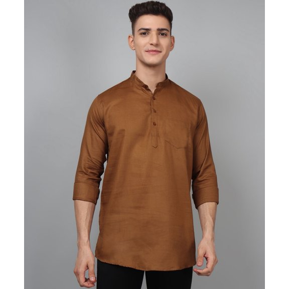 Luxe TryBuy Premium Fashionable Cotton Ethnic Kurta for Men