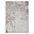 thumbnail image 1 of Luxe Weavers Abstract Area Rug Beige 5’ x 7’ Non-Shedding Carpet, 1 of 7