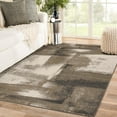 thumbnail image 1 of Luxe Weavers Abstract Brushstrokes Area Rug Beige 6x9, Soft Accent Carpet, 1 of 8