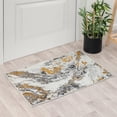 thumbnail image 1 of Luxe Weavers Abstract Marble Gold 2x3 Area Rug for Entryway, 1 of 7