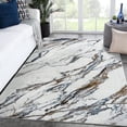 thumbnail image 1 of Luxe Weavers Abstract Marble Patterned Area Rug, Indoor Carpet for Living Rooms 9x12 - Blue, 1 of 12