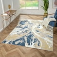thumbnail image 1 of Luxe Weavers Abstract Marble Swirl Multi 8x10 Area Rug, 1 of 10
