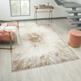 thumbnail image 1 of Luxe Weavers Abstract Spark Patterned Gold 6x9 Area Rug, Indoor Carpet with Medium Pile, 1 of 10