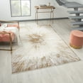 thumbnail image 1 of Luxe Weavers Abstract Spark Patterned Gold 8x10 Area Rug, Indoor Carpet with Medium Pile, 1 of 10