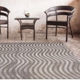 thumbnail image 1 of Luxe Weavers Abstract Swirls Area Rug Beige 5x7 Modern Carpet, 1 of 5