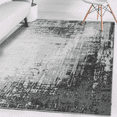 thumbnail image 1 of Luxe Weavers Anthracite 9x12 Modern Abstract Area Rug, 1 of 8
