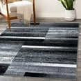 thumbnail image 1 of Luxe Weavers Art Deco Abstract Geometric Gray 6x9 Area Rug for Living Rooms, 1 of 9
