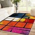 thumbnail image 1 of Luxe Weavers Art Deco Geometric Multi 6x9 Area Rug, Indoor Carpet, 1 of 7