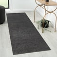 thumbnail image 1 of Luxe Weavers Artistic Abstract Wave Charcoal 2x7 Indoor Runner Rug, 1 of 8