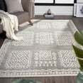thumbnail image 1 of Luxe Weavers Bohemian Tribal Brown 8x10 Area Rug, Geometric Non-Shed Carpet, 1 of 9