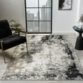 thumbnail image 1 of Luxe Weavers Boho Abstract Textured Gray 5x7 Area Rug, Living Room Carpet, 1 of 11