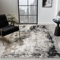 thumbnail image 1 of Luxe Weavers Boho Abstract Textured Gray 8x10 Area Rug, Living Room Carpet, 1 of 11