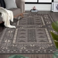 thumbnail image 1 of Luxe Weavers Boho Gray 8x10 Area Rug, Geometric Living Room Carpet, 1 of 5