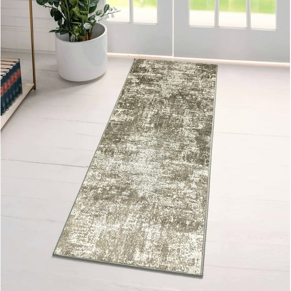 Luxe Weavers Euston Collection Abstract Area Rug 7680 Beige 2x7