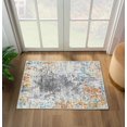 thumbnail image 1 of Luxe Weavers Euston Collection Abstract Area Rug 7680 Multi 2x3, 1 of 9