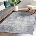 thumbnail image 1 of Luxe Weavers Geometric Diamond Moroccan Stain Resistant Blue 5x7 Area Rug, 1 of 8