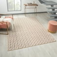 thumbnail image 1 of Luxe Weavers Geometric Metallic Gold 6x9 Area Rug, Greek Key Pattern Carpet, 1 of 11