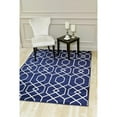 thumbnail image 1 of Luxe Weavers Geometric Navy 8x10 Moroccan Trellis Area Rug, 1 of 5