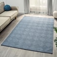 thumbnail image 1 of Luxe Weavers Geometric Non-Slip Blue 8x10 Washable Area Rug, Modern Carpet, 1 of 10