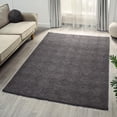 thumbnail image 1 of Luxe Weavers Geometric Non-Slip Smoke 6x9 Washable Area Rug, Modern Carpet, 1 of 10