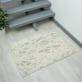 thumbnail image 1 of Luxe Weavers Gray 2x3 Geometric Abstract Lines Area Rug, 1 of 8