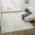 thumbnail image 1 of Luxe Weavers Gray 4x5 Geometric Abstract Lines Area Rug, 1 of 10