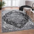 thumbnail image 1 of Luxe Weavers Hampstead Collection Anthracite 9x12 Boho Area Rug, 1 of 8