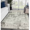 thumbnail image 1 of Luxe Weavers Kingsbury Abstract Machine-Woven Area Rug Gray 5x7 Modern Carpet, 1 of 6