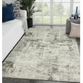 thumbnail image 1 of Luxe Weavers Kingsbury Abstract Machine-Woven Area Rug Gray 8x10 Modern Carpet, 1 of 6