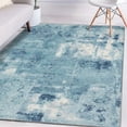 thumbnail image 1 of Luxe Weavers Kingsbury Collection 7094 Contemporary Area Rug Blue 8x10, 1 of 7