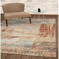 thumbnail image 1 of Luxe Weavers Kingsbury Collection Abstract 8x10 Aqua Modern Area Rug, 1 of 2