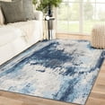 thumbnail image 1 of Luxe Weavers Kingsbury Collection Abstract Area Rug 7773 Blue 5x7, 1 of 6