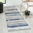 thumbnail image 1 of Luxe Weavers Lagos Collection 7501 Blue 2x7 Abstract Area Rug, 1 of 9