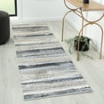 thumbnail image 1 of Luxe Weavers Lagos Collection 7501 Gray 2x7 Abstract Area Rug, 1 of 9
