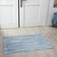 thumbnail image 1 of Luxe Weavers Machine Woven Blue 2x3 Area Rug Fringed, Textured Carpet, 1 of 9