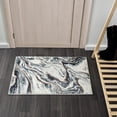 thumbnail image 1 of Luxe Weavers Marble Abstract Blue 2x3 Area Rug Indoor Area Rug for Living Rooms, 1 of 9