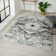 thumbnail image 1 of Luxe Weavers Marble Abstract Blue 6x9 Area Rug for Bedroom and Living Room, 1 of 11