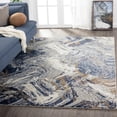 thumbnail image 1 of Luxe Weavers Marble Collection 487 Blue Abstract Area Rug 8x10, 1 of 9