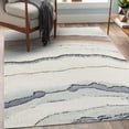thumbnail image 1 of Luxe Weavers Marble Waved Multi 6x9 Area Rug, Indoor Carpet, 1 of 9