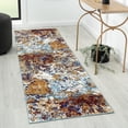 thumbnail image 1 of Luxe Weavers Modern Abstract Area Hallway Runner Rug - Multicolor 2x7, 1 of 8