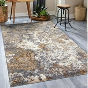 Luxe Weavers Modern Abstract Area Rug - Blue 8x10