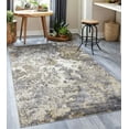 thumbnail image 1 of Luxe Weavers Modern Abstract Area Rug - Gray 5x7, 1 of 8