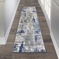 thumbnail image 1 of Luxe Weavers Modern Abstract Blue 2x7 Area Rug, Living Room Carpet, 1 of 9