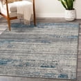 thumbnail image 1 of Luxe Weavers Modern Abstract Blue 9x12 Modern Area Rug, Stain-Resistant Carpet, 1 of 7