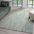 thumbnail image 1 of Luxe Weavers Machine Woven Green 8x10 Area Rug Fringed, Textured Carpet, 1 of 10