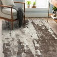 thumbnail image 1 of Luxe Weavers Modern Abstract Brown 6x9 Area Rug, Stain Resistant Carpet, 1 of 9