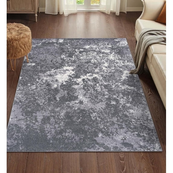 Luxe Weavers Modern Abstract Coastal Stain Resistant Area Rug